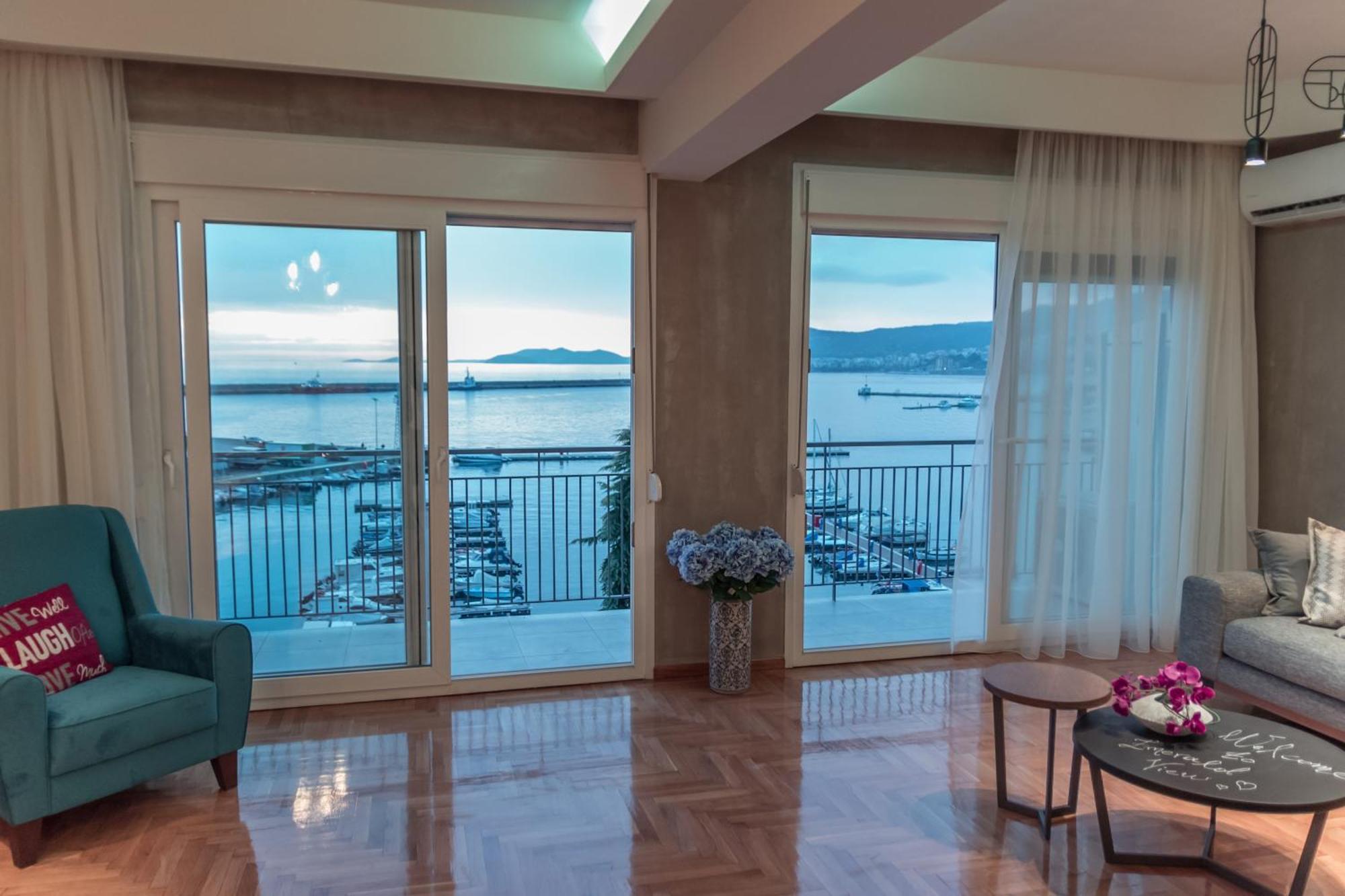 Jetties & Moorings Central Apt Apartment Kavála Luaran gambar